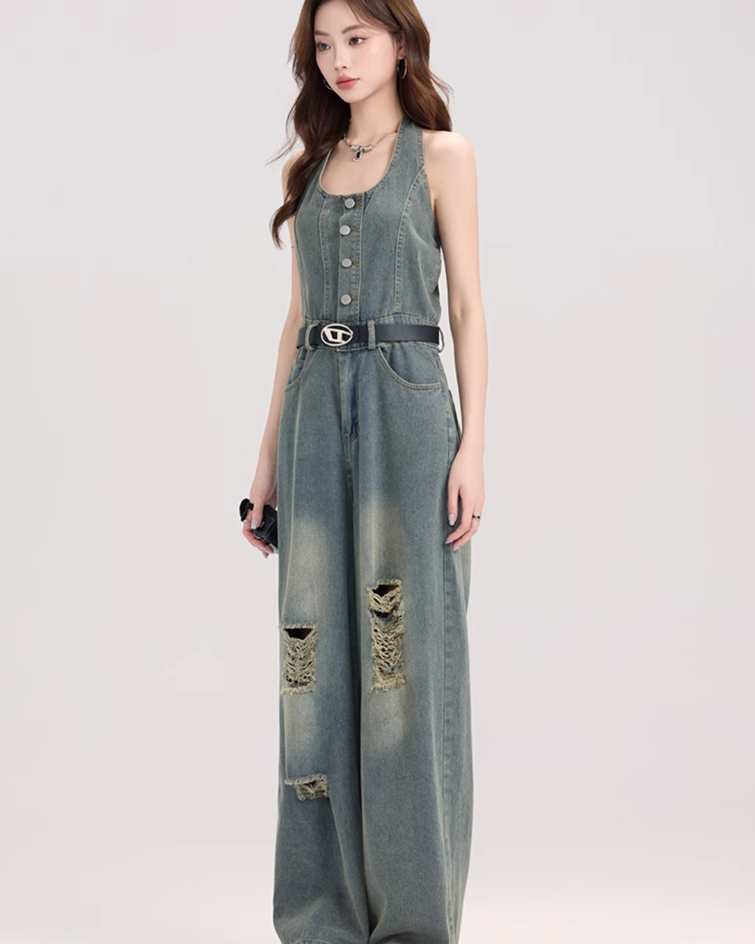 Vintage Denim Overall MNX0003