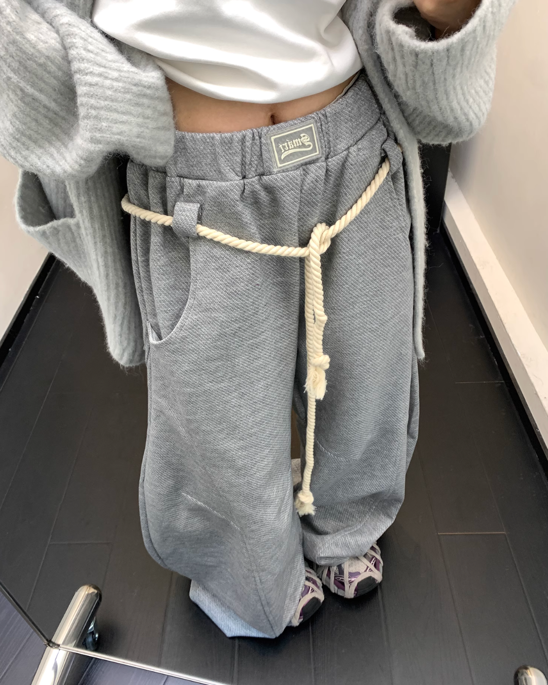 Rope Belt Sweatpants YLS0587