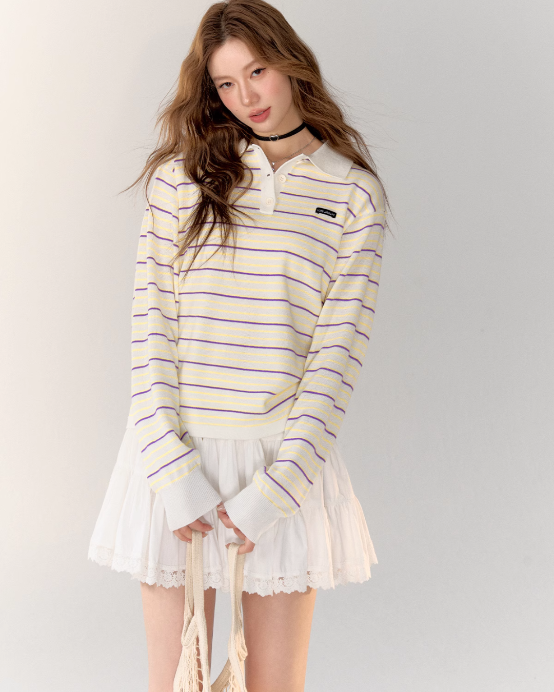 Polo Casual Long Sleeve Tops ASG0025