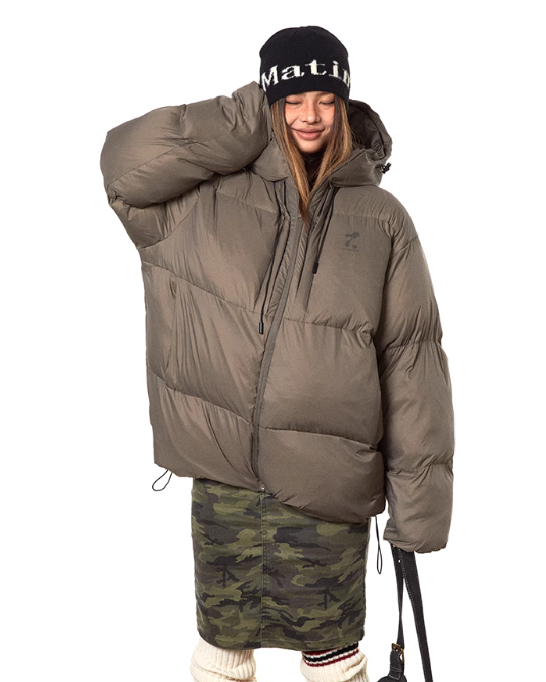 Hooded Padded Down Jacket BLB0017