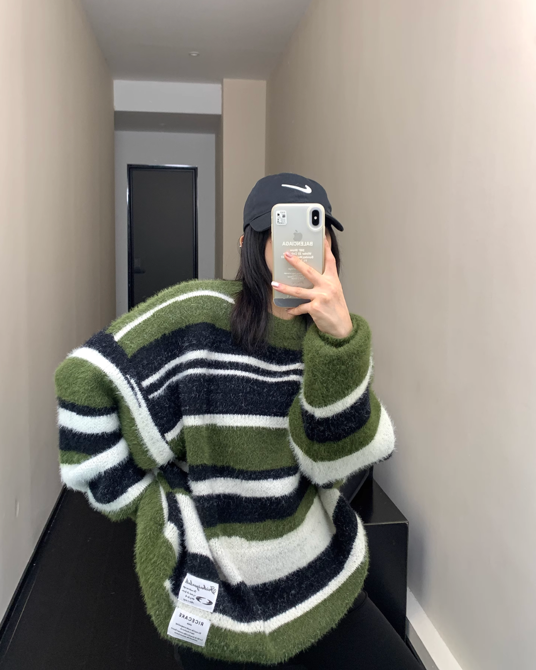 Multi Border Knit Tops YLS0579