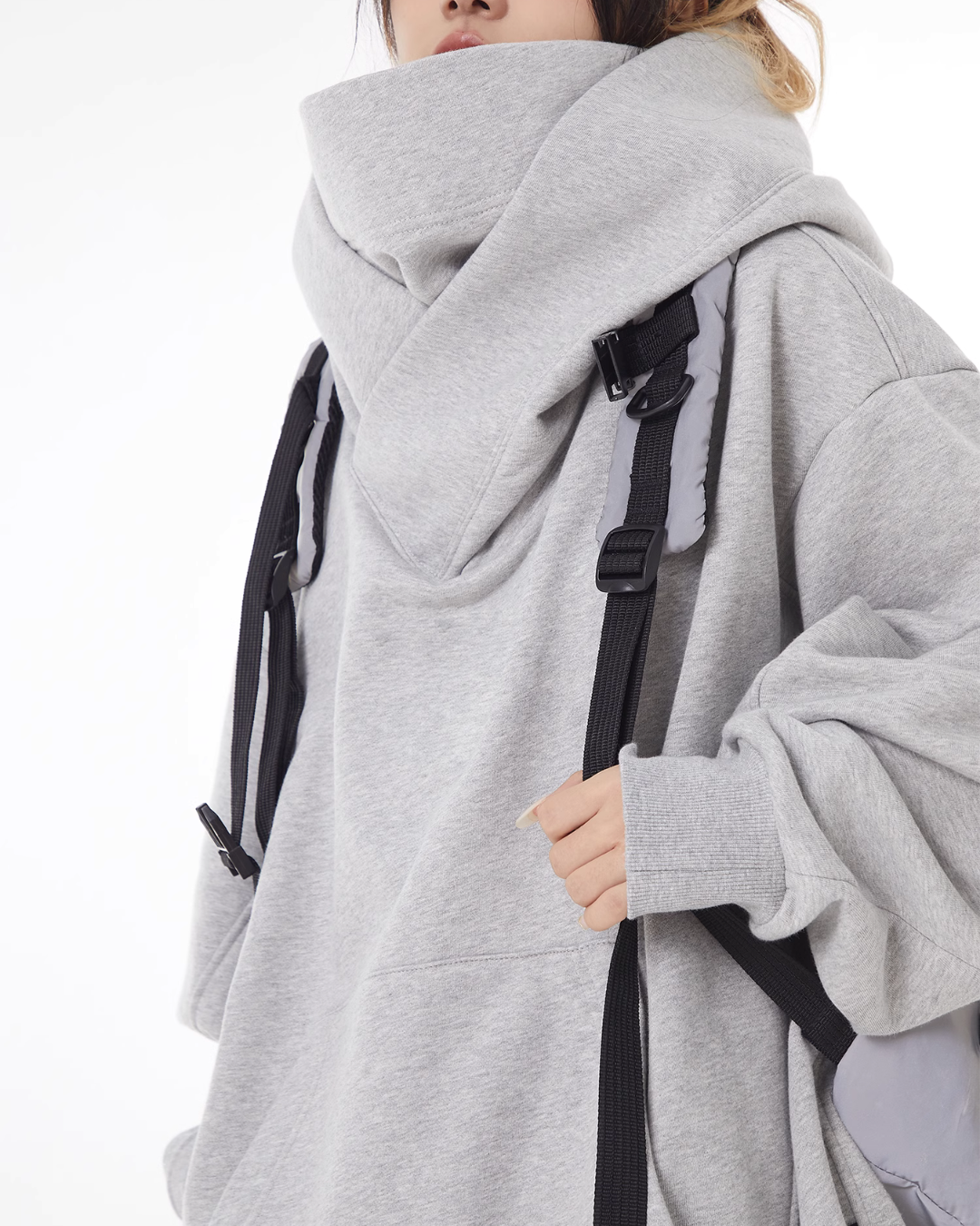 Turtleneck Sweat Hoodie HGX0001