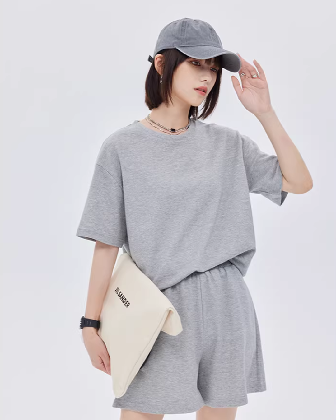 Relaxed Oversized T-Shirt / Shorts SHN0031