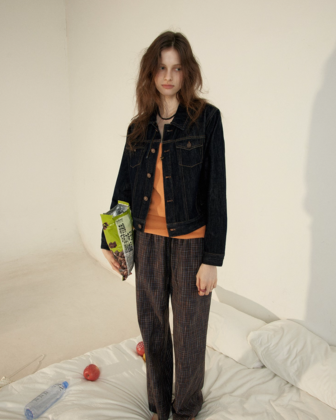 Vintage Blue Denim Jacket / Denim Pants RLZ0009