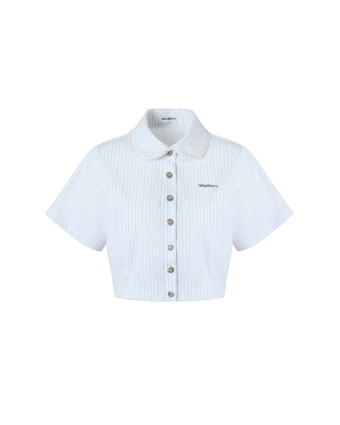 Flared Lace Polo Shirt WBL0011