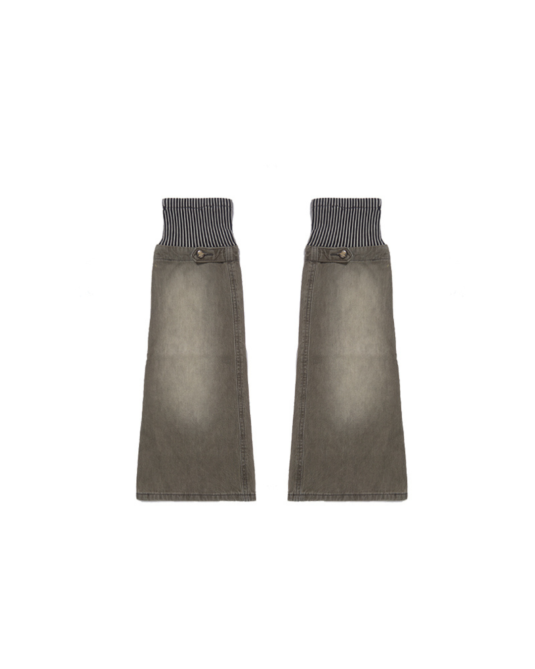 Street Punk Denim Skirt / Denim Leg Warmer ADW0001