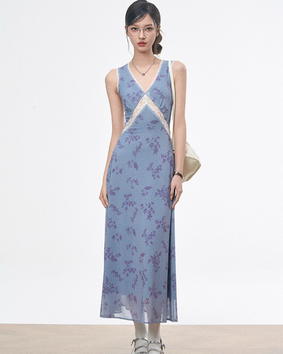 Floral Long Dress WEO0056