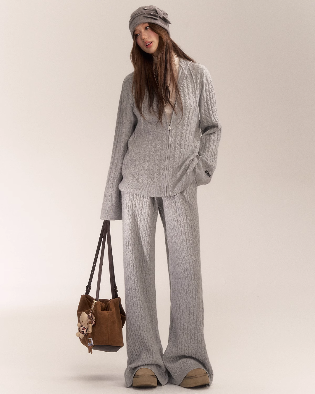 Cable Knit Hoodie / Cable Knit Pants ASG0008