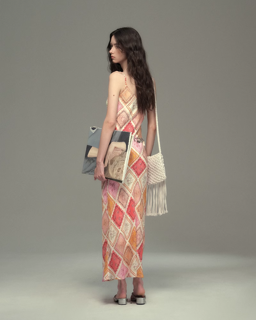 Asian Camisole Long Dress USY0005