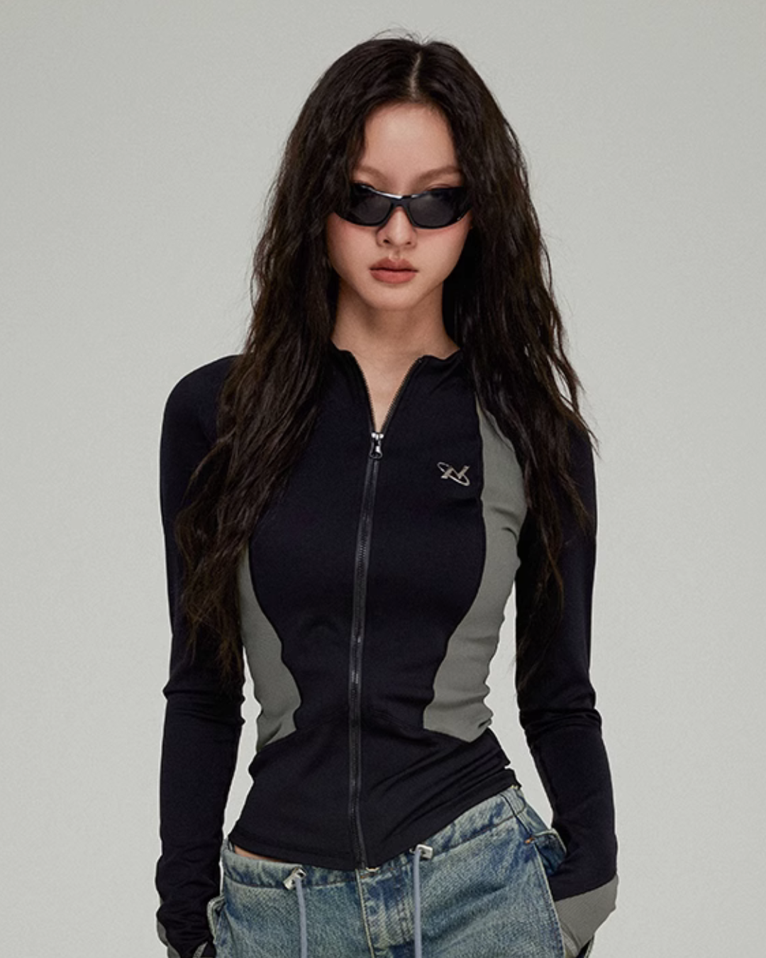 Stand Collar Zip Trainer AHK0004