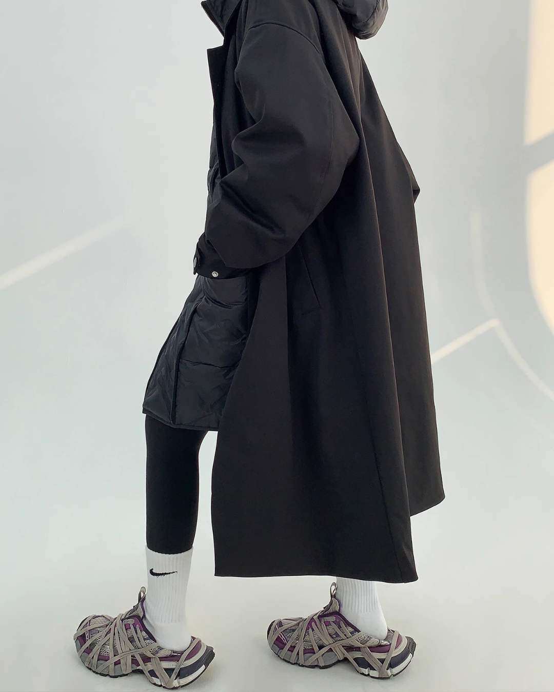 Quilted Down Jacket & Long Coat YLS0621