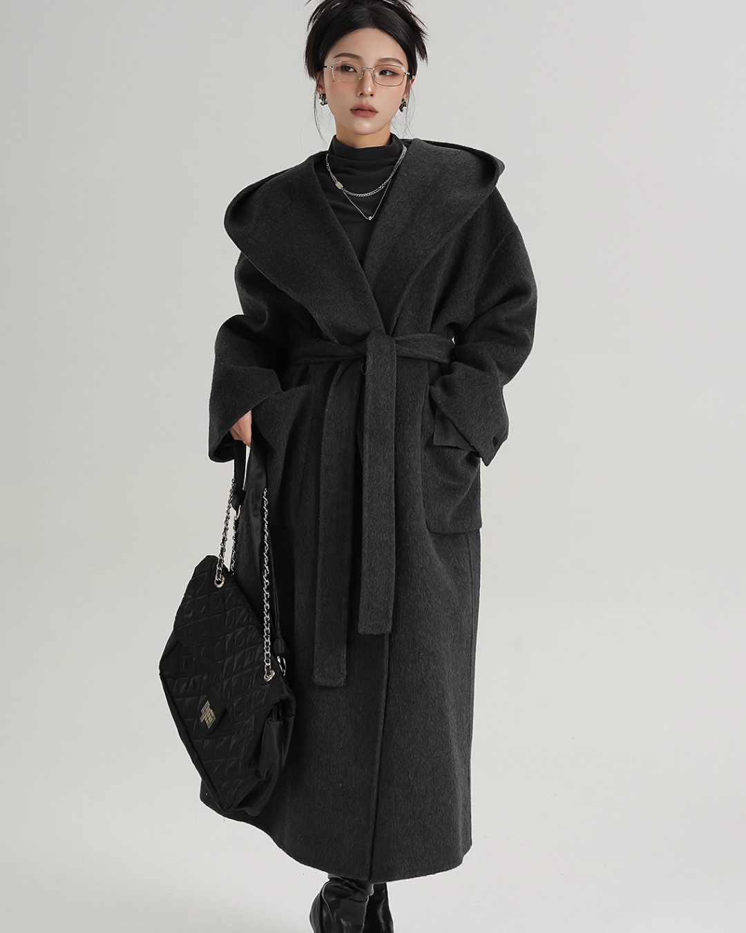 Belt Design Classic Long Coat SRS0318