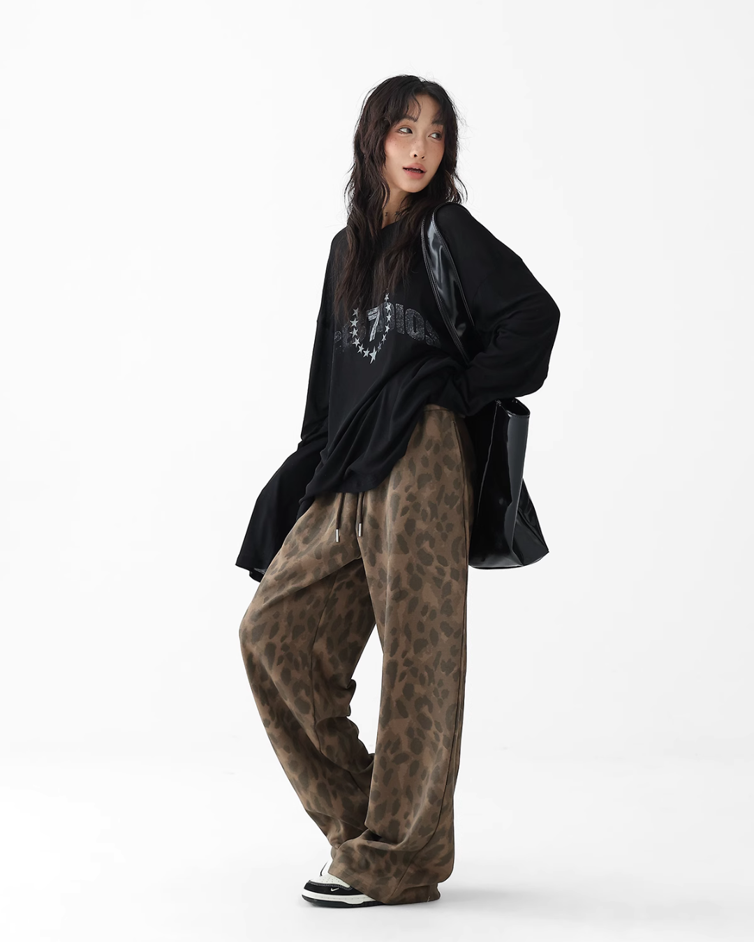 Leopard Print Loose Sweatpants ACS0260