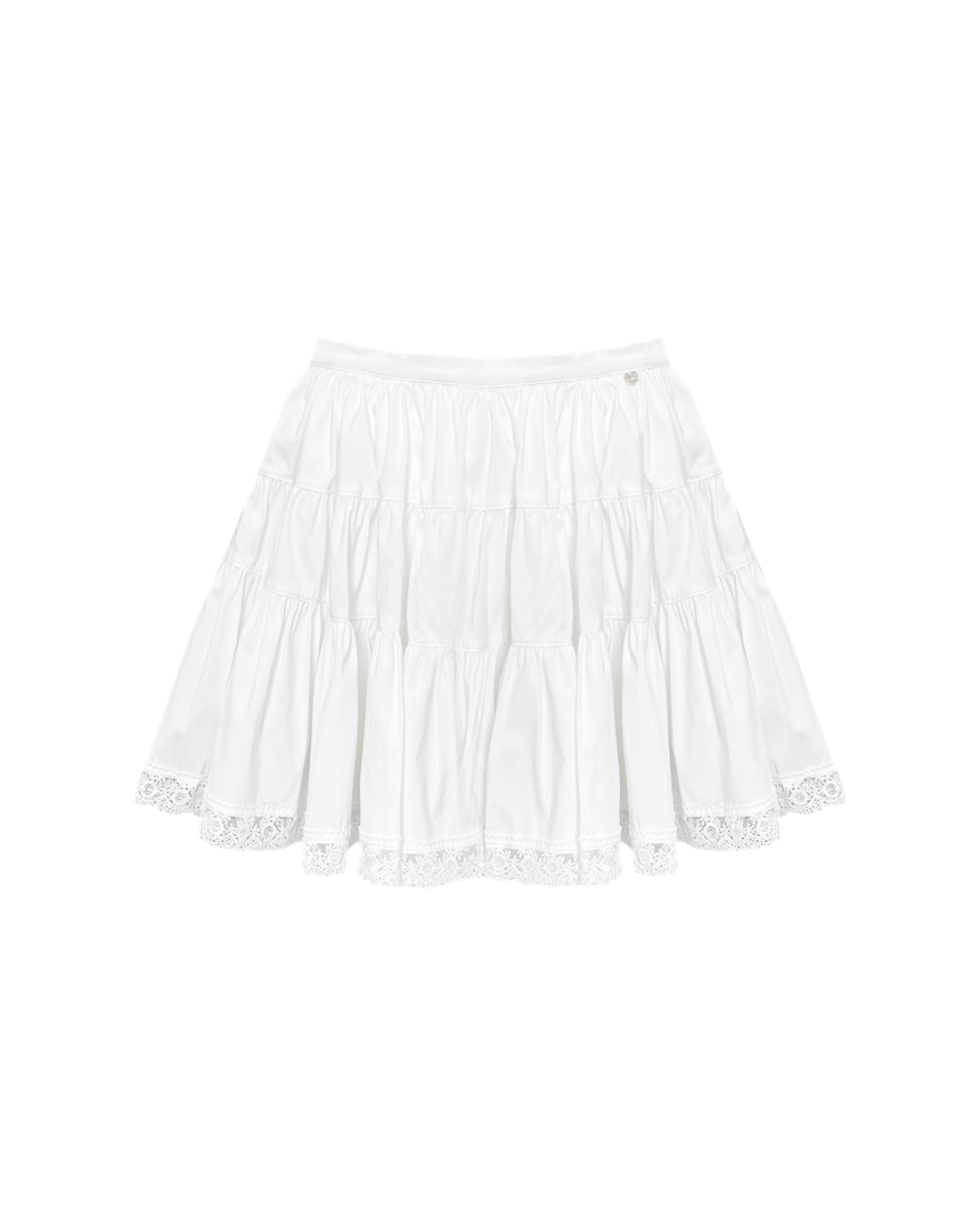 Sideline Race Short Sleeve T-Shirt / Race Tiered Mini Skirt ASG0041