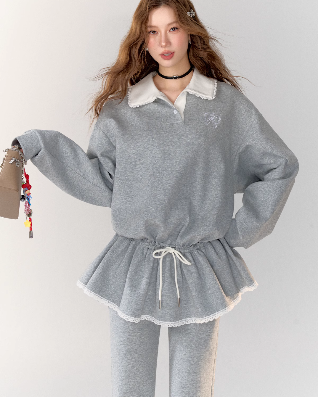 Polo Frill Dress / Flare Pants ASG0020