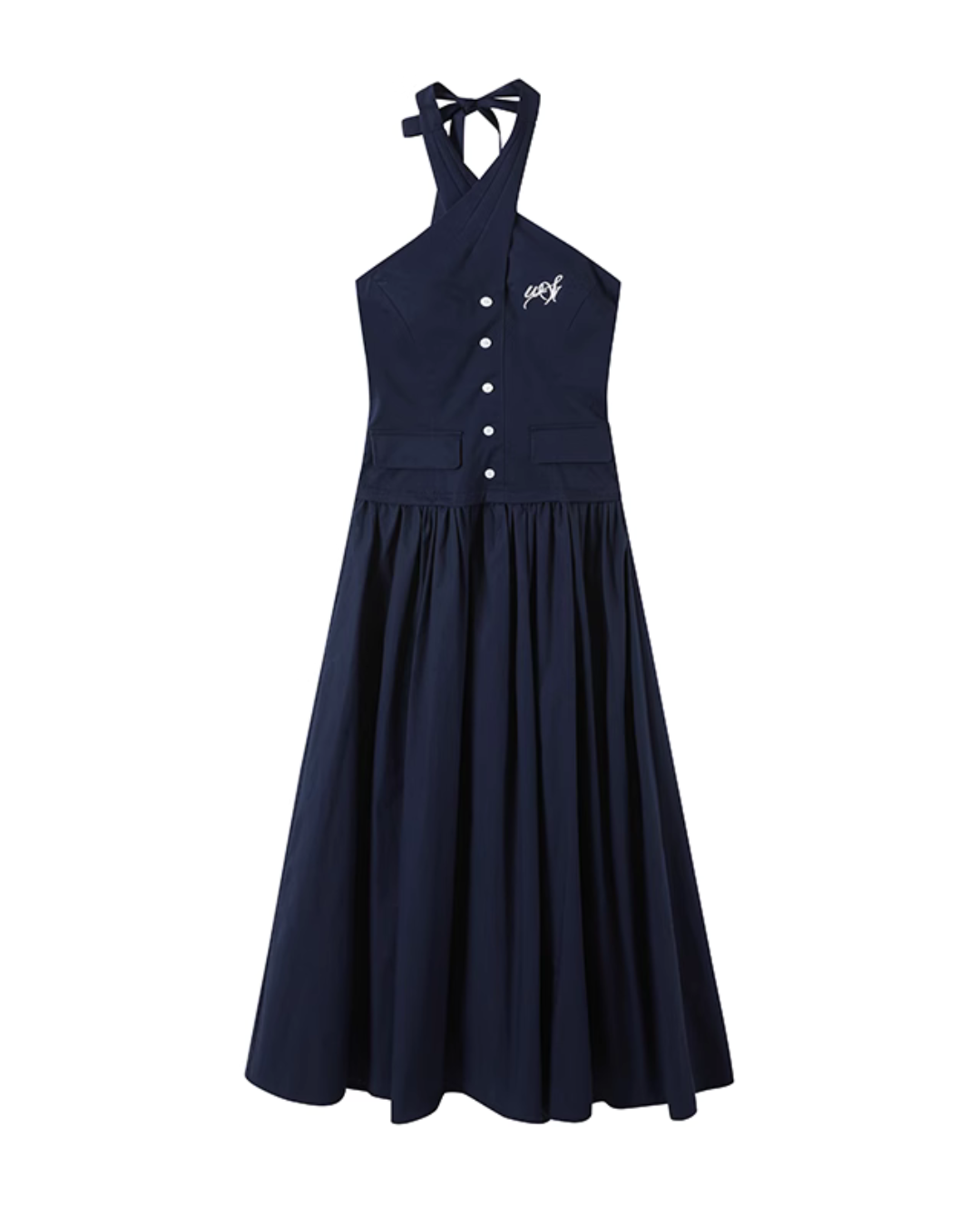 Cross Strap Halter Dress WEO0032