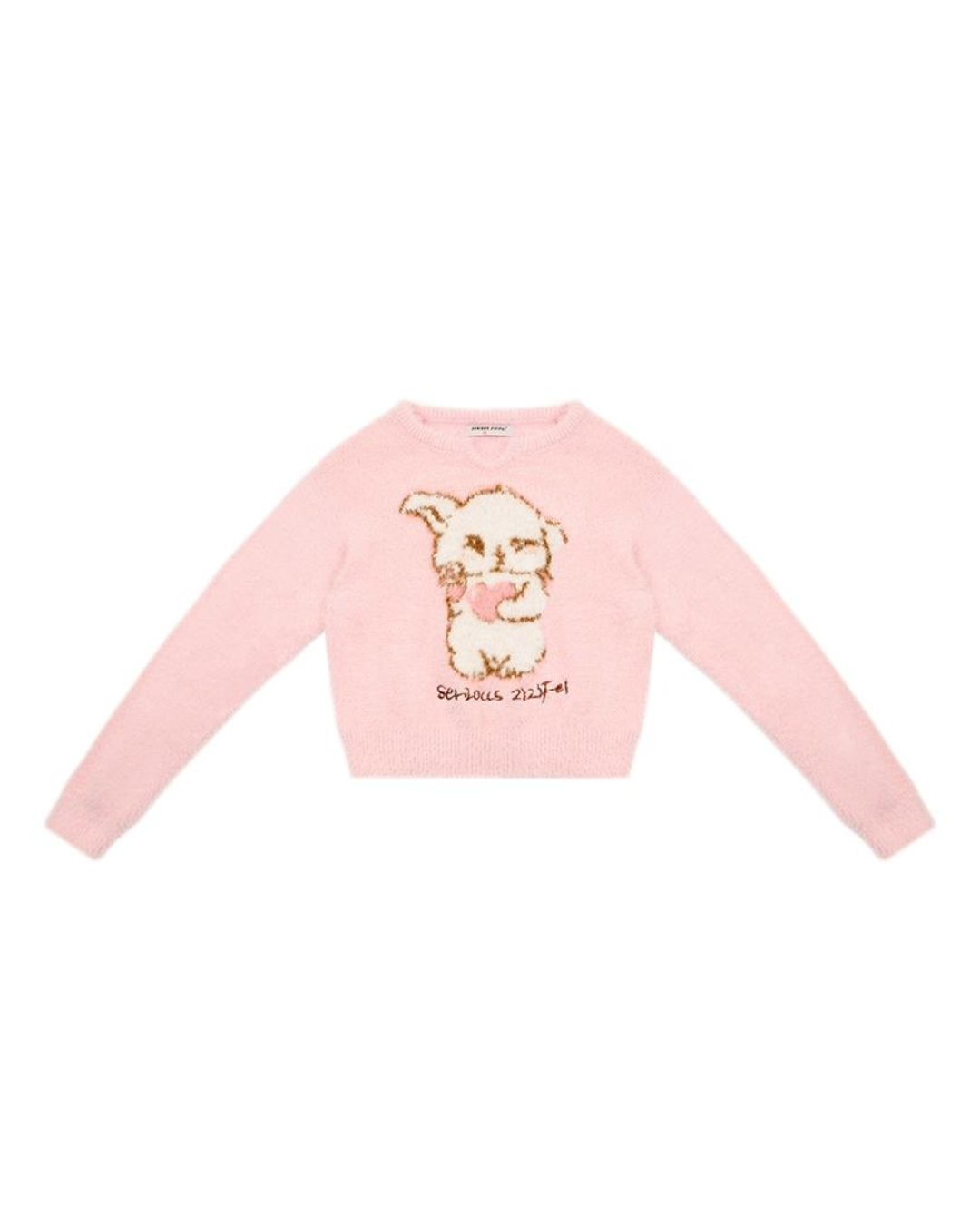 Rabbit Fluffy Pullover Knit ZZF0300