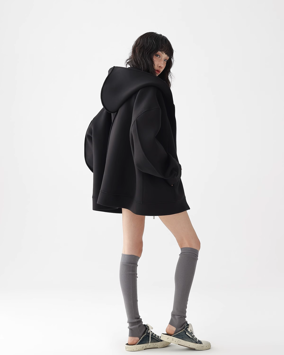 Big Silhouette Zip Hoodie ACS0291