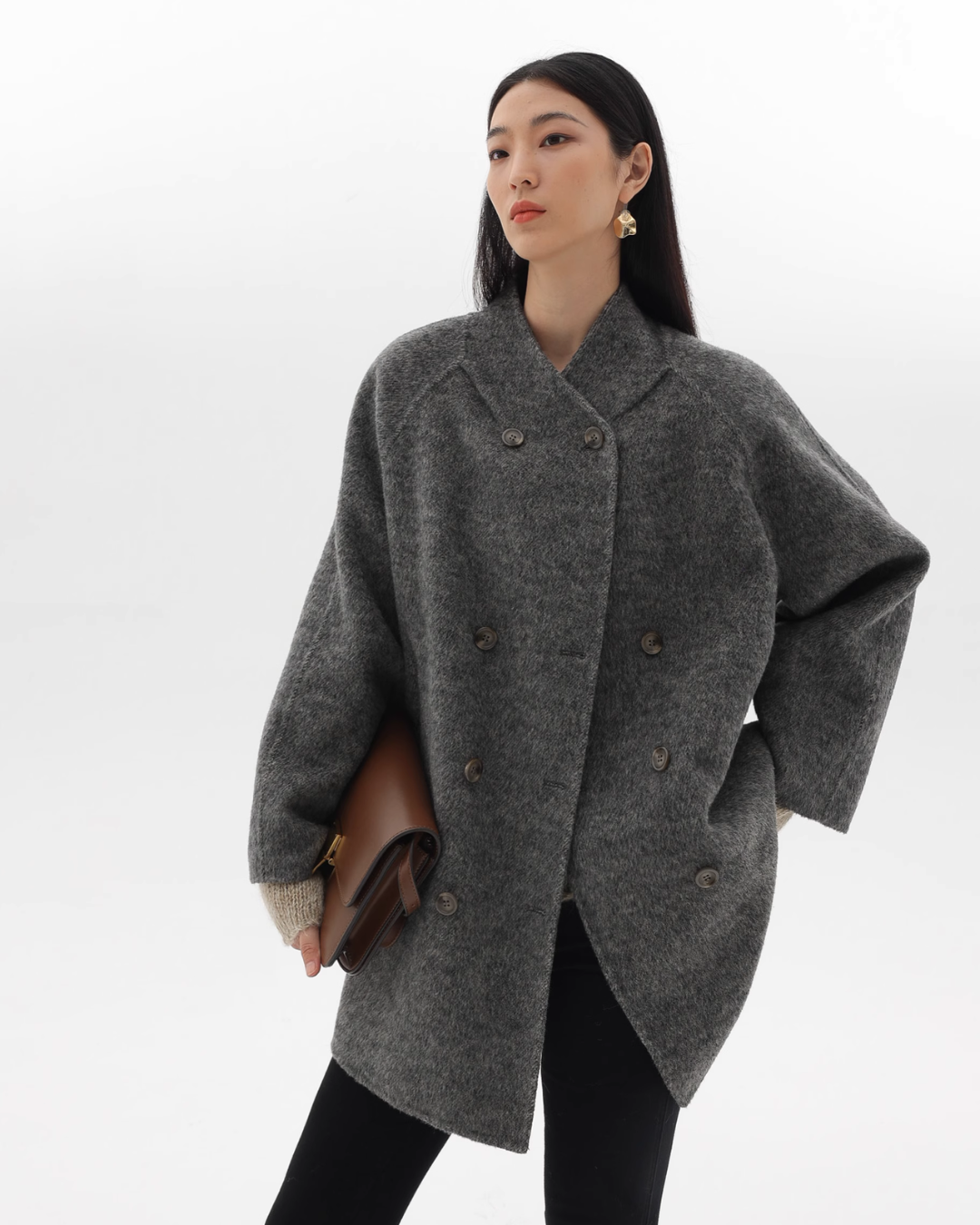 Wool Tweed Coat JLC0002
