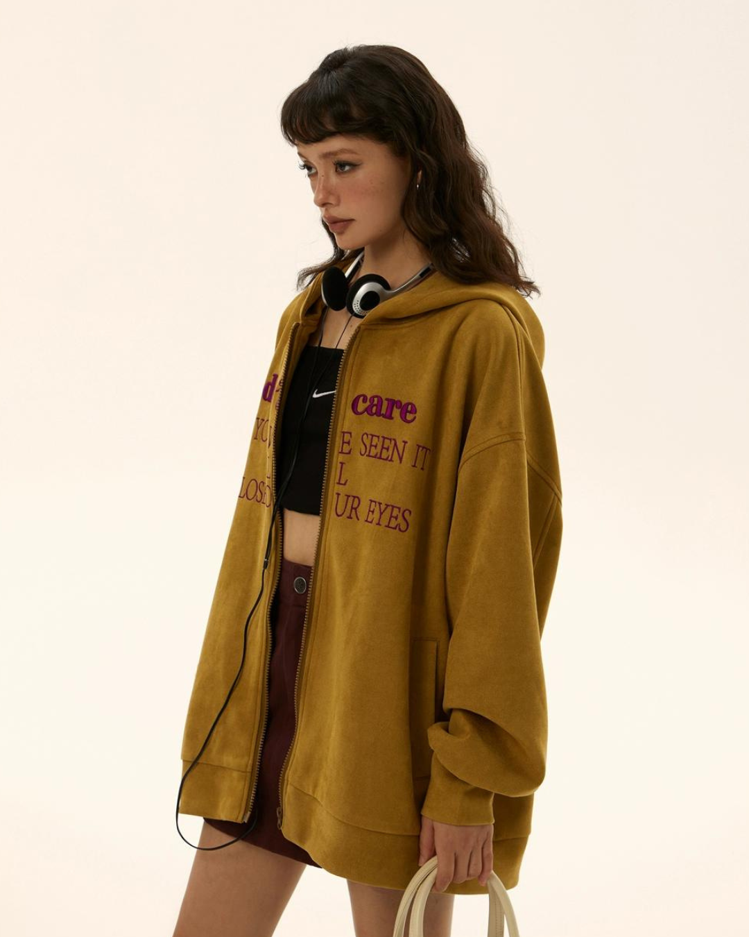 Street Loose Zip Hoodie EZK0010