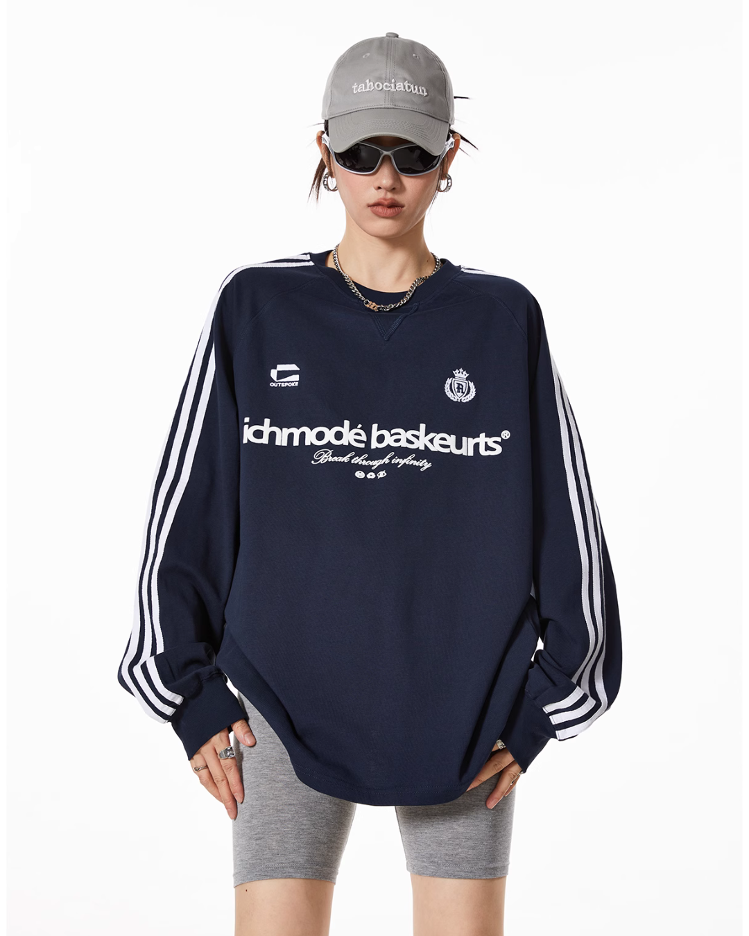 Logo Raglan Long Sleeve T-Shirt ICM0061