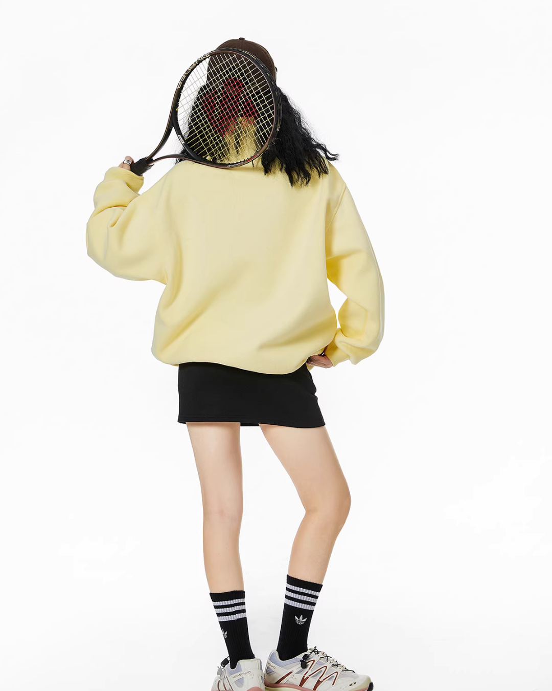 Half Zip Sweat Tops ICM0074
