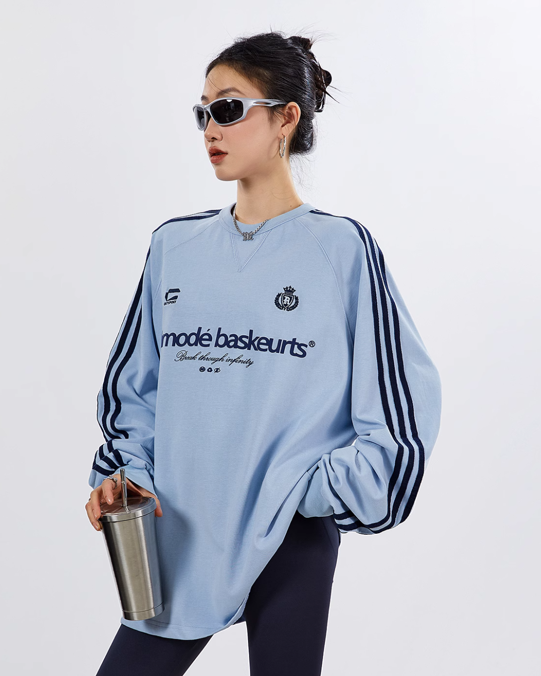 Logo Raglan Long Sleeve T-Shirt ICM0061