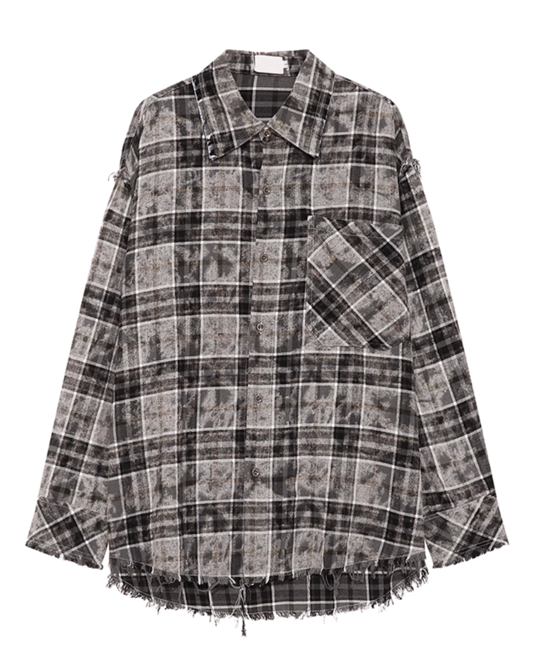 Plaid Long Sleeve Shirt HGX0042