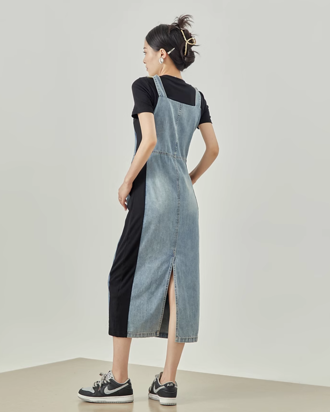 Salopette Style T-shirt dress LLA0079