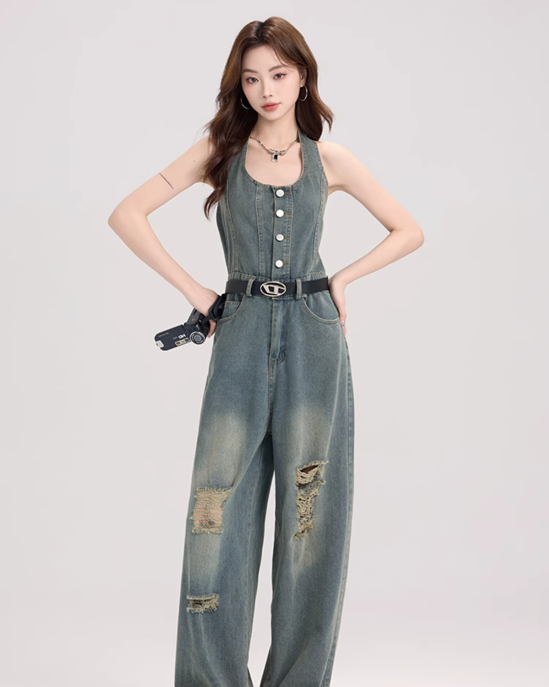 Vintage Denim Overall MNX0003