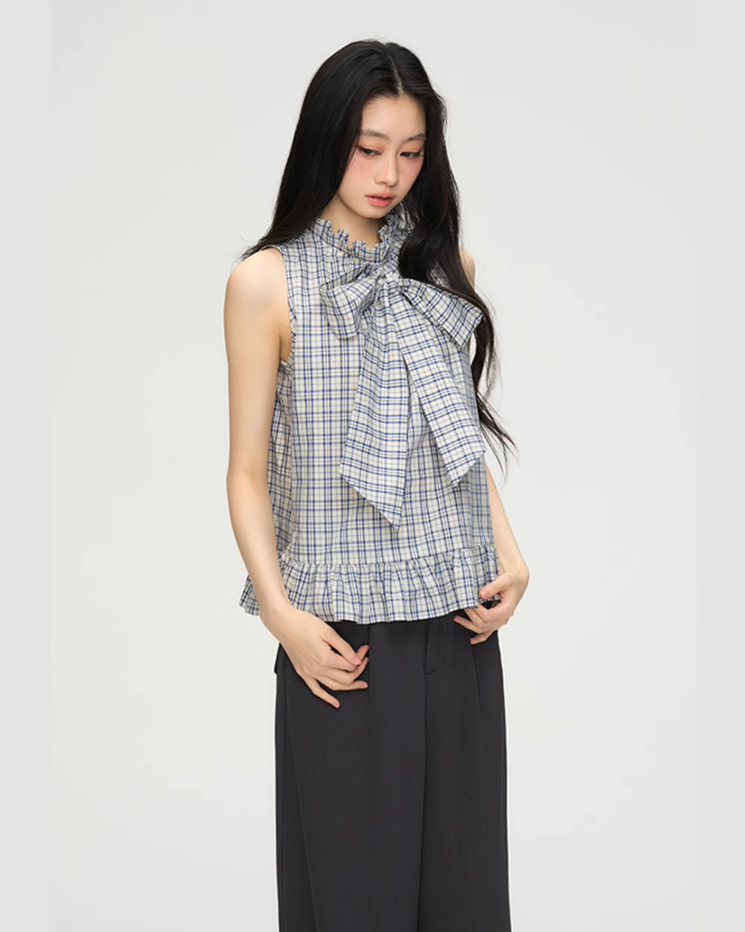 Paid Bow Tie Lace Top PUC0015