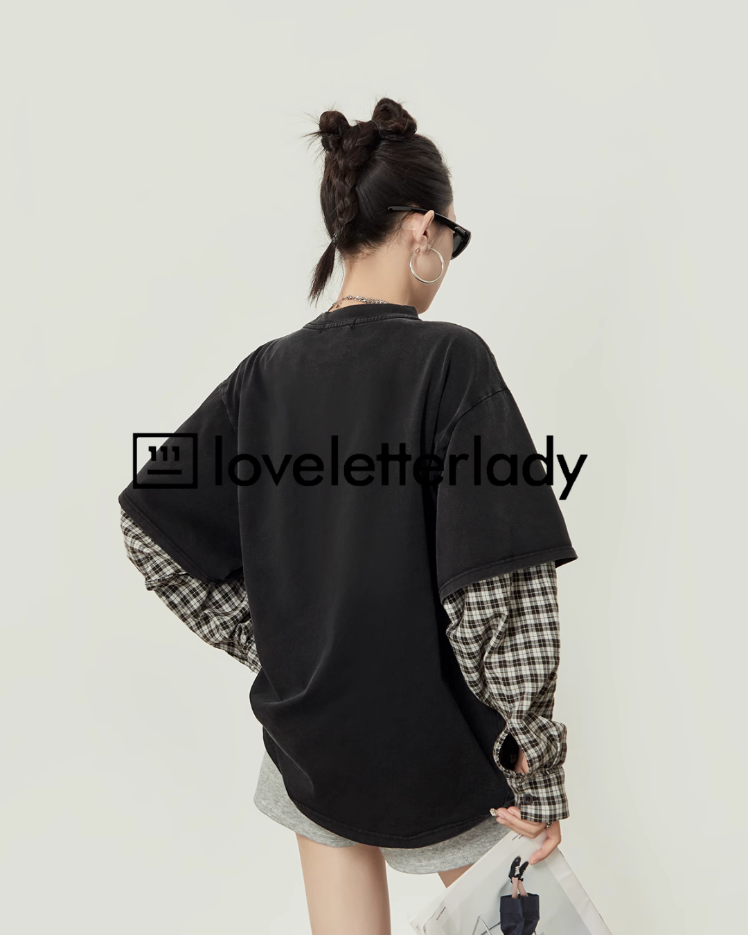 Check Shirt Docking Short Sleeve T-Shirt LLA0423