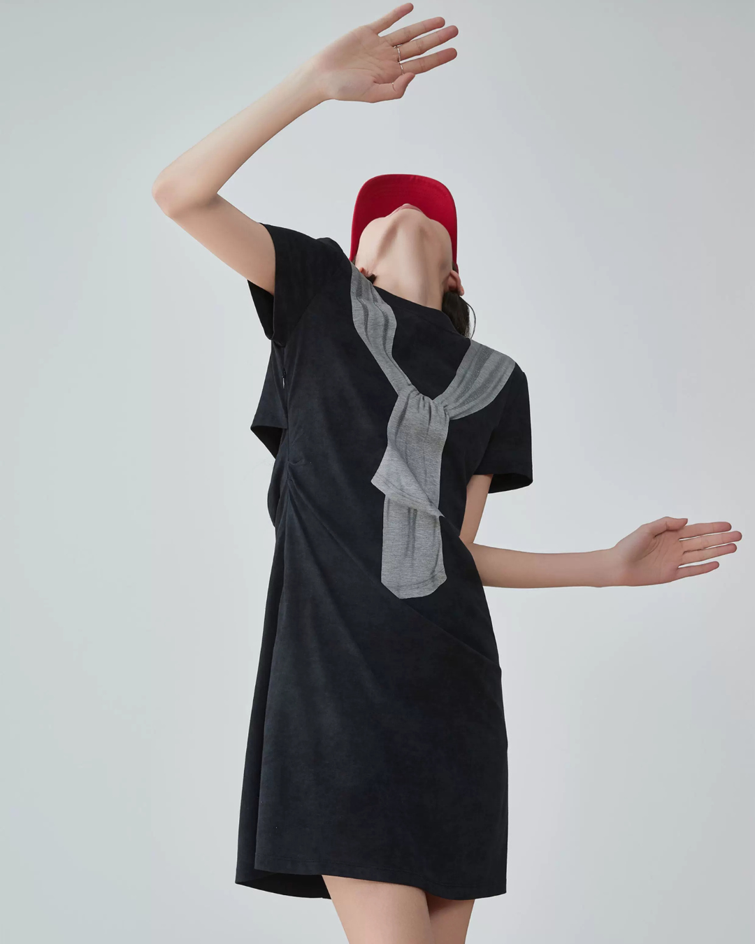 Fake Layered Design Dress FER0318