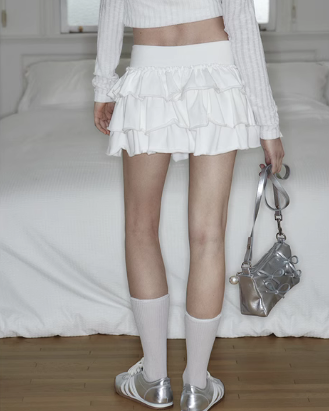 Tiered Mini Skirt PUC0006