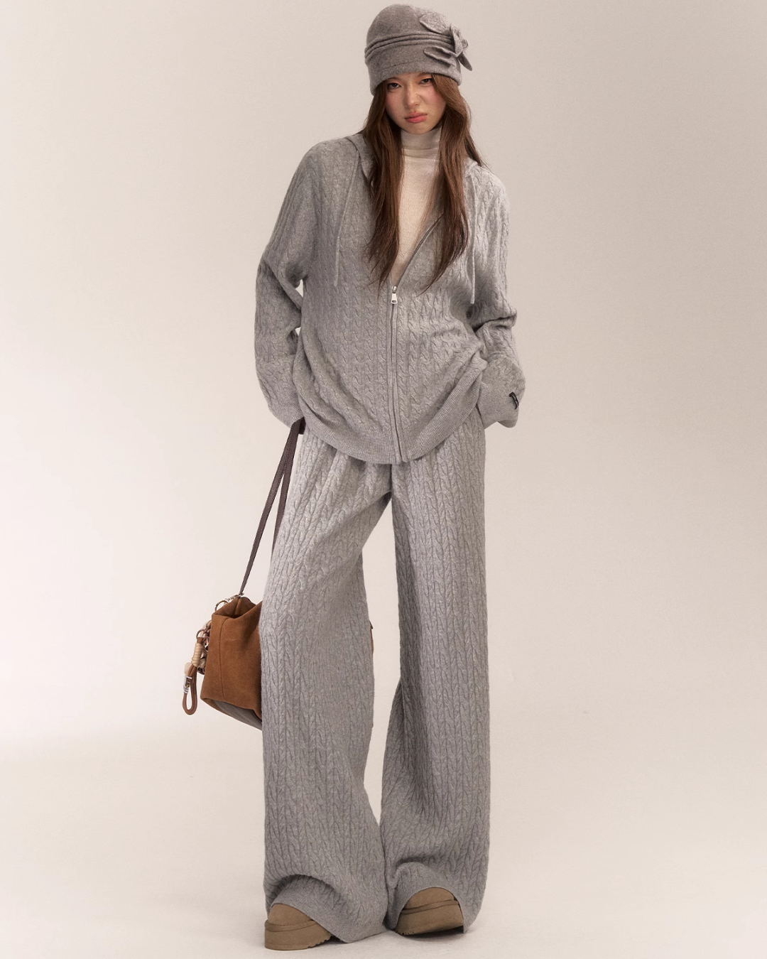 Cable Knit Hoodie / Cable Knit Pants ASG0008