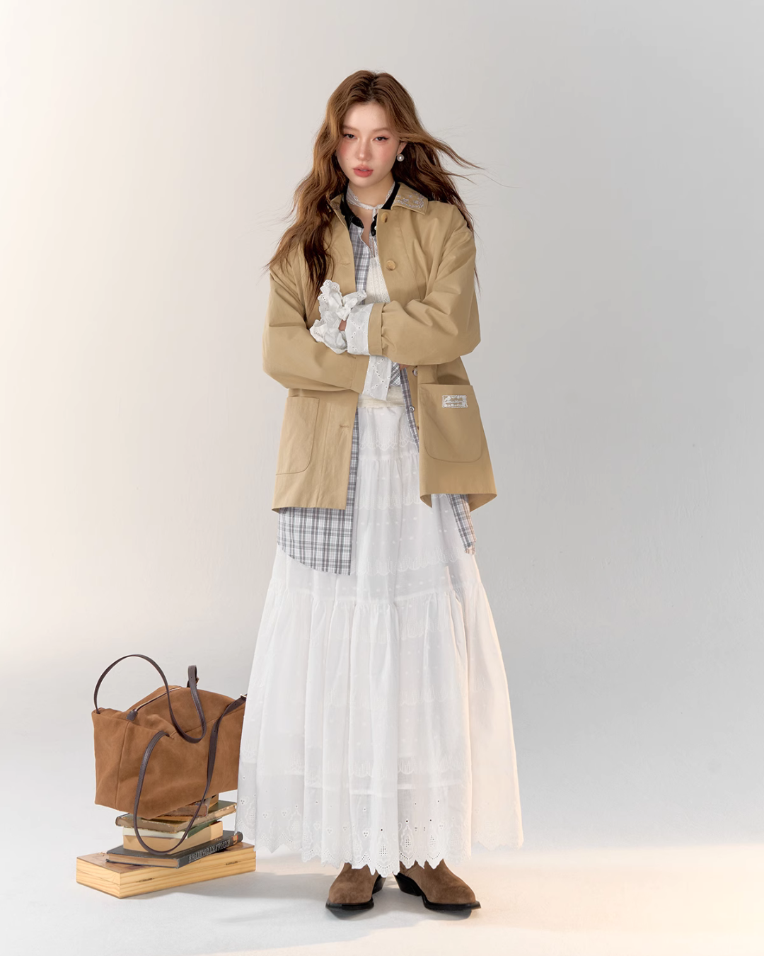Race Tiered Skirt ASG0022