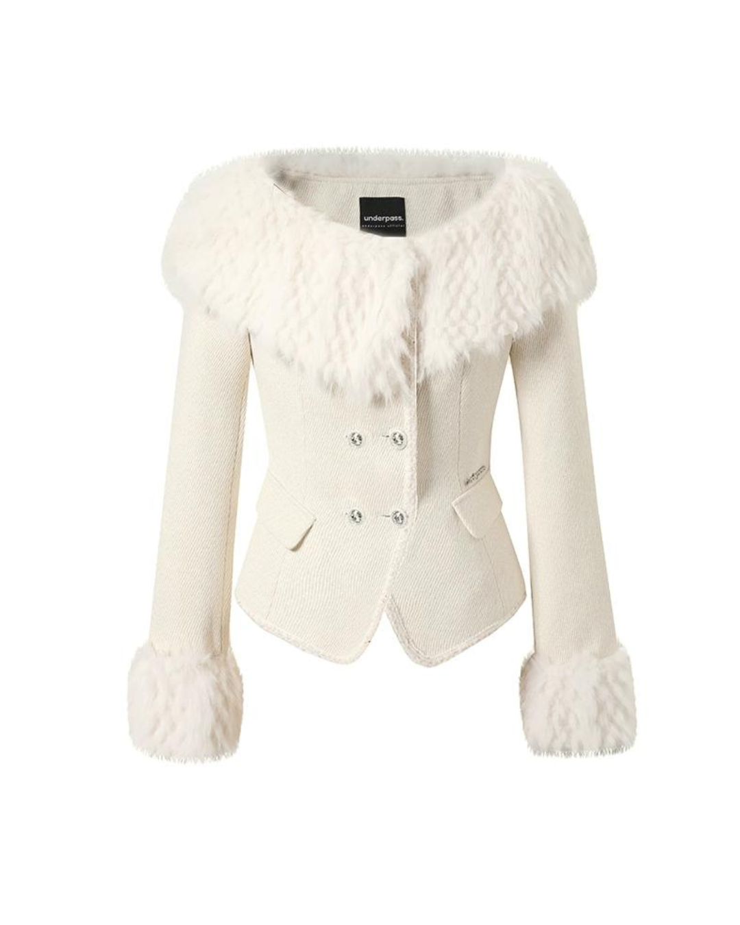 Volume Fur Jacket / Mini Skirt UNP0007