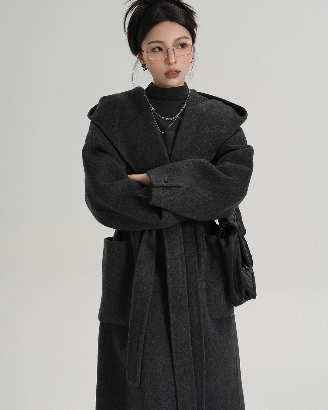 Belt Design Classic Long Coat SRS0318