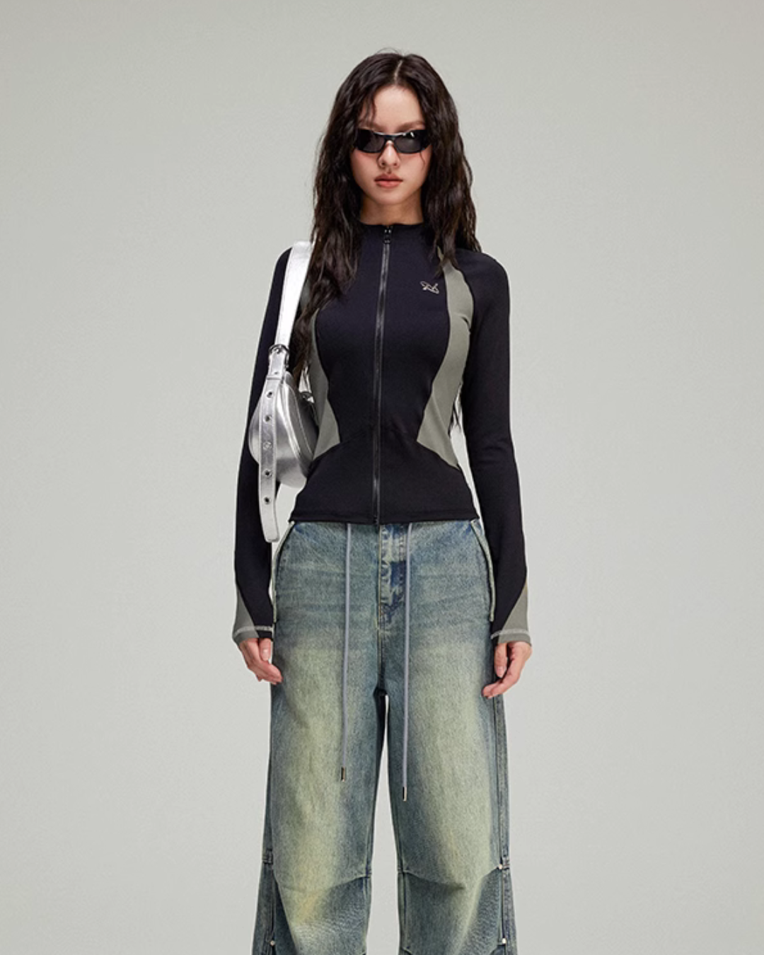 Stand Collar Zip Trainer AHK0004