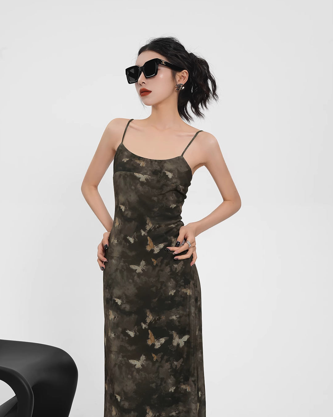 Butterfly Suspender Dress SRS0289