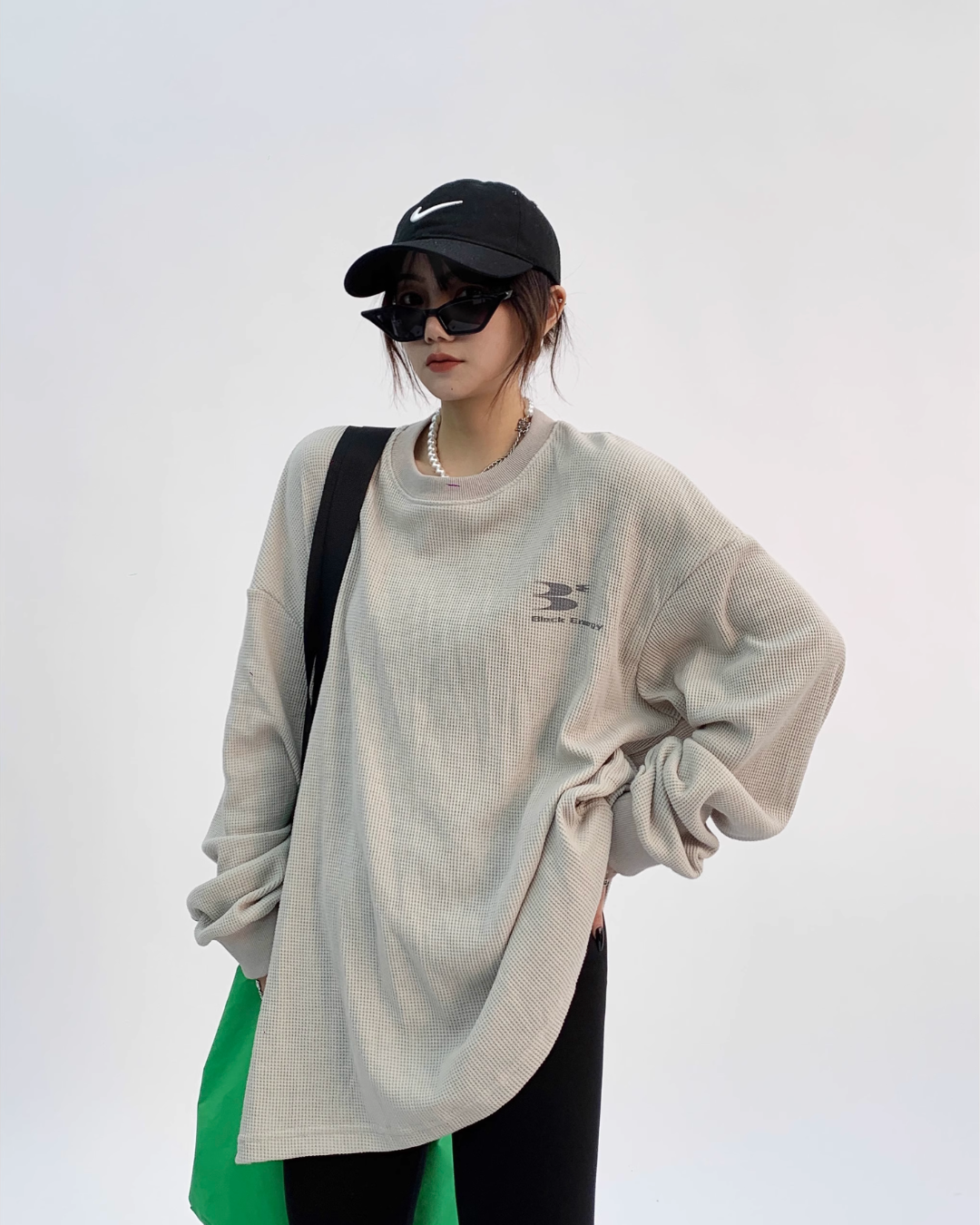 One Point Logo Sweat Tops YLS0396