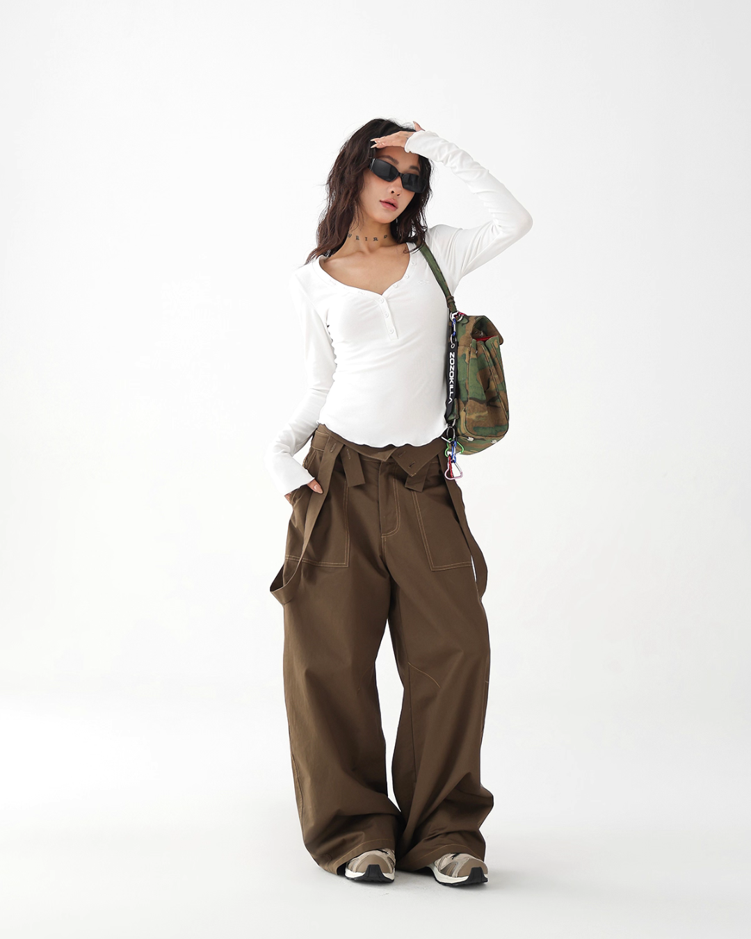 Wide Stretch Overalls ACS0275