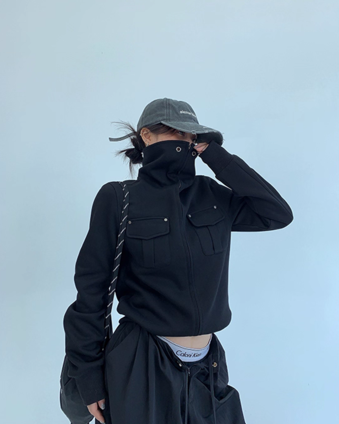 Stand Collar Compact Jacket YLS0923