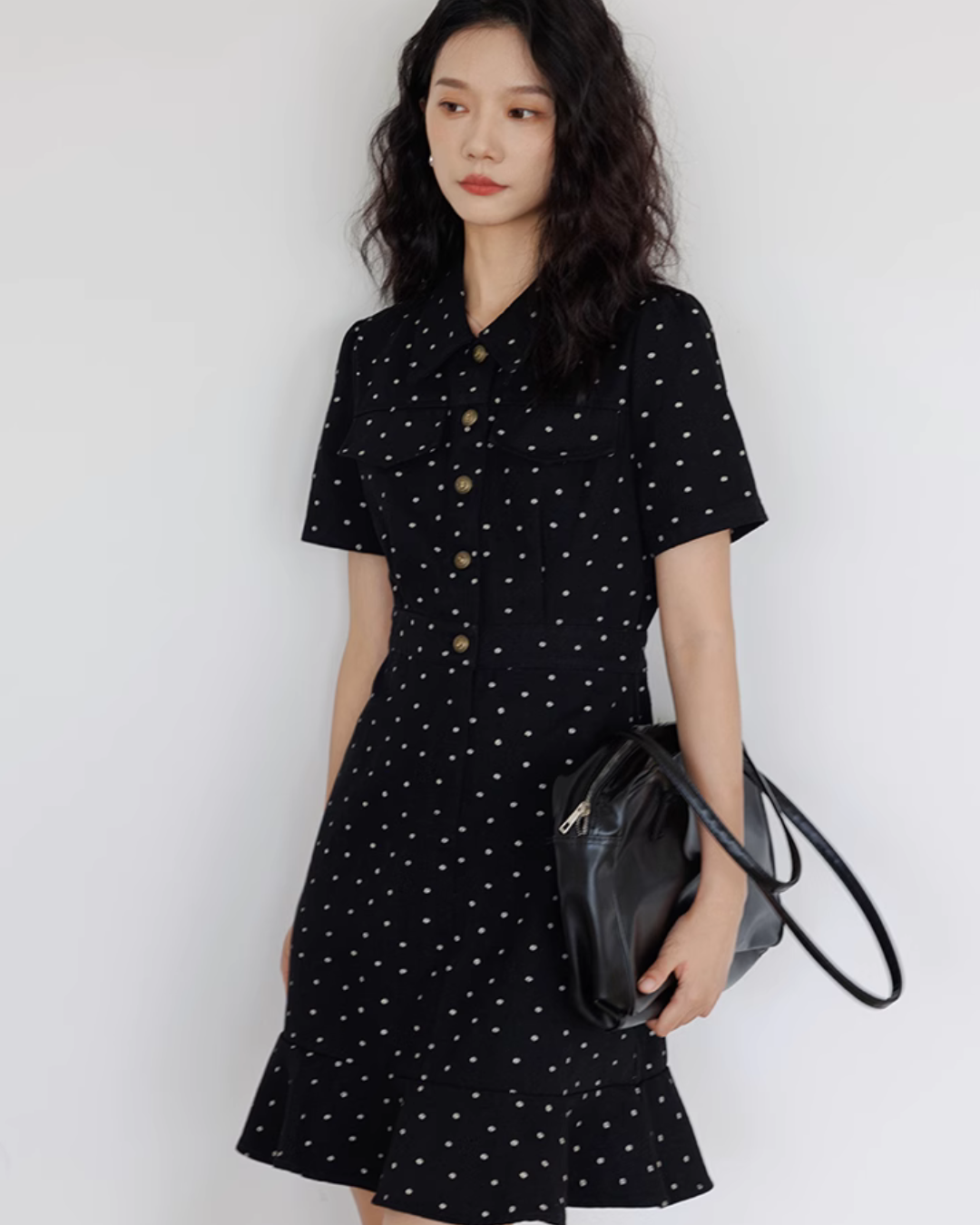 Small Flower Frill Dress VAS0002