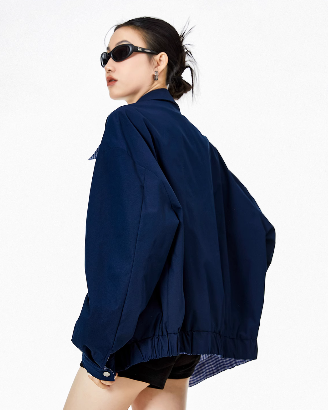 Reversible Plaid Jacket ICM0067