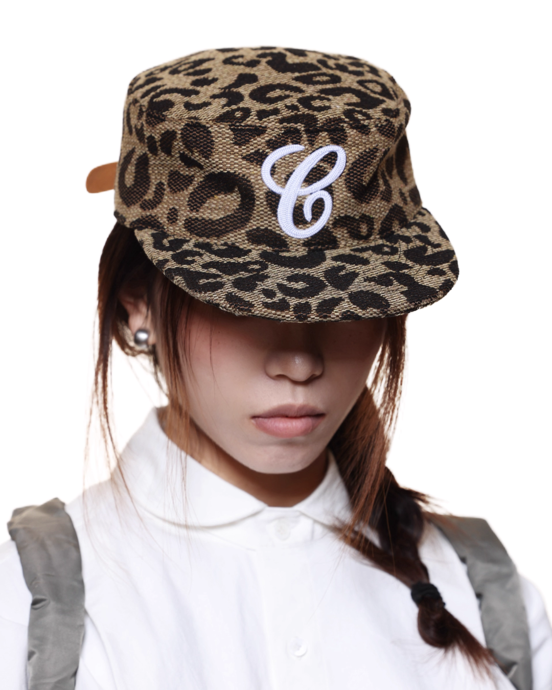 Vintage Casual Leopard Cap SCY0002