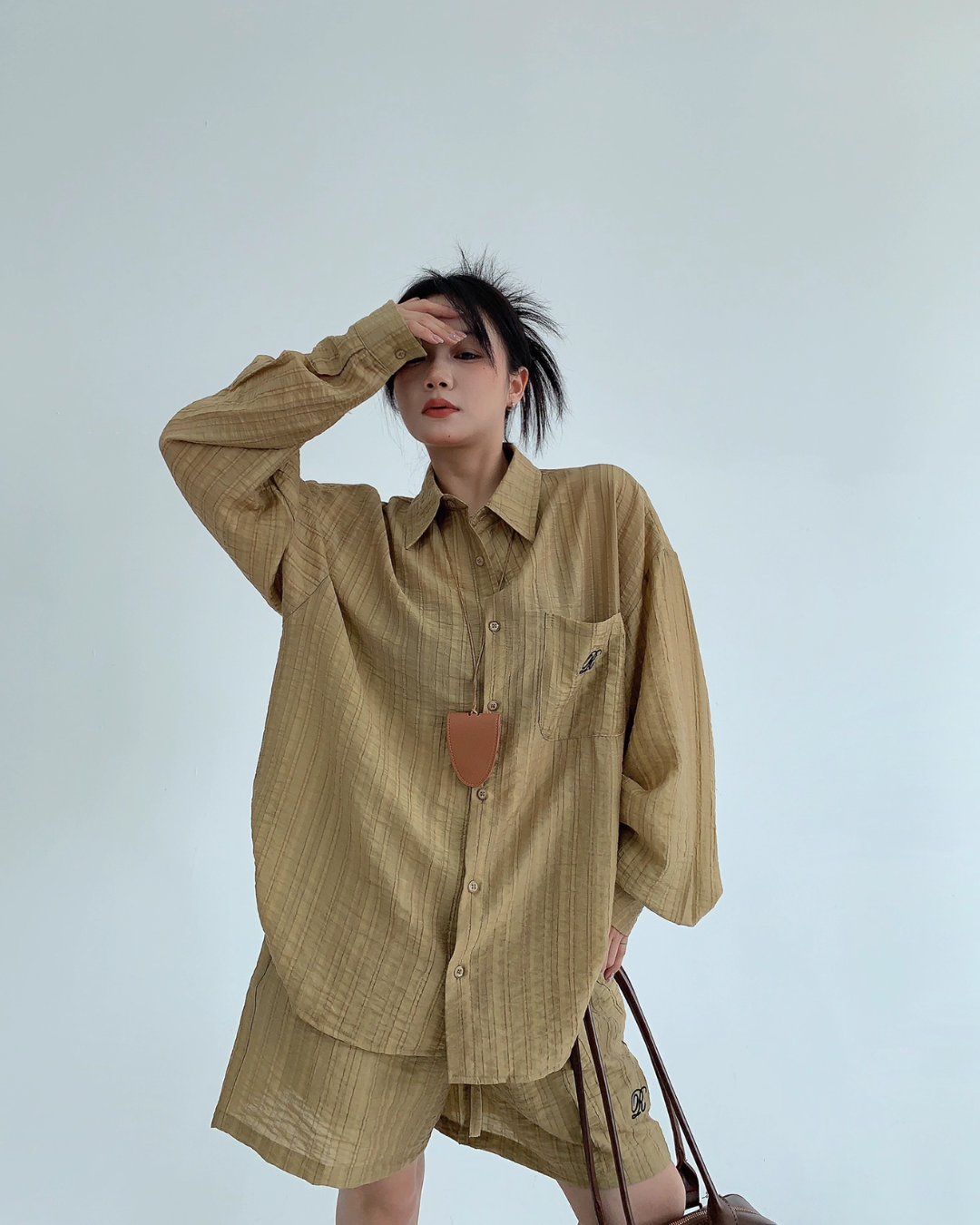 Relax Long Sleeve Shirt / Shorts YLS0882