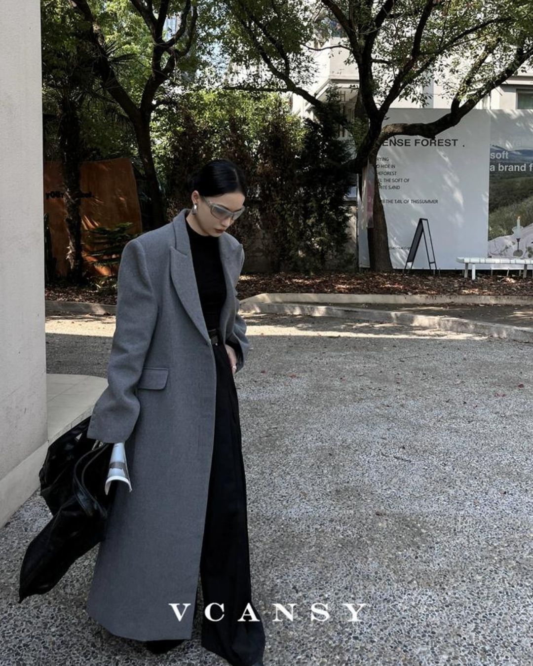 Formal Wool Long Coat VCY0030
