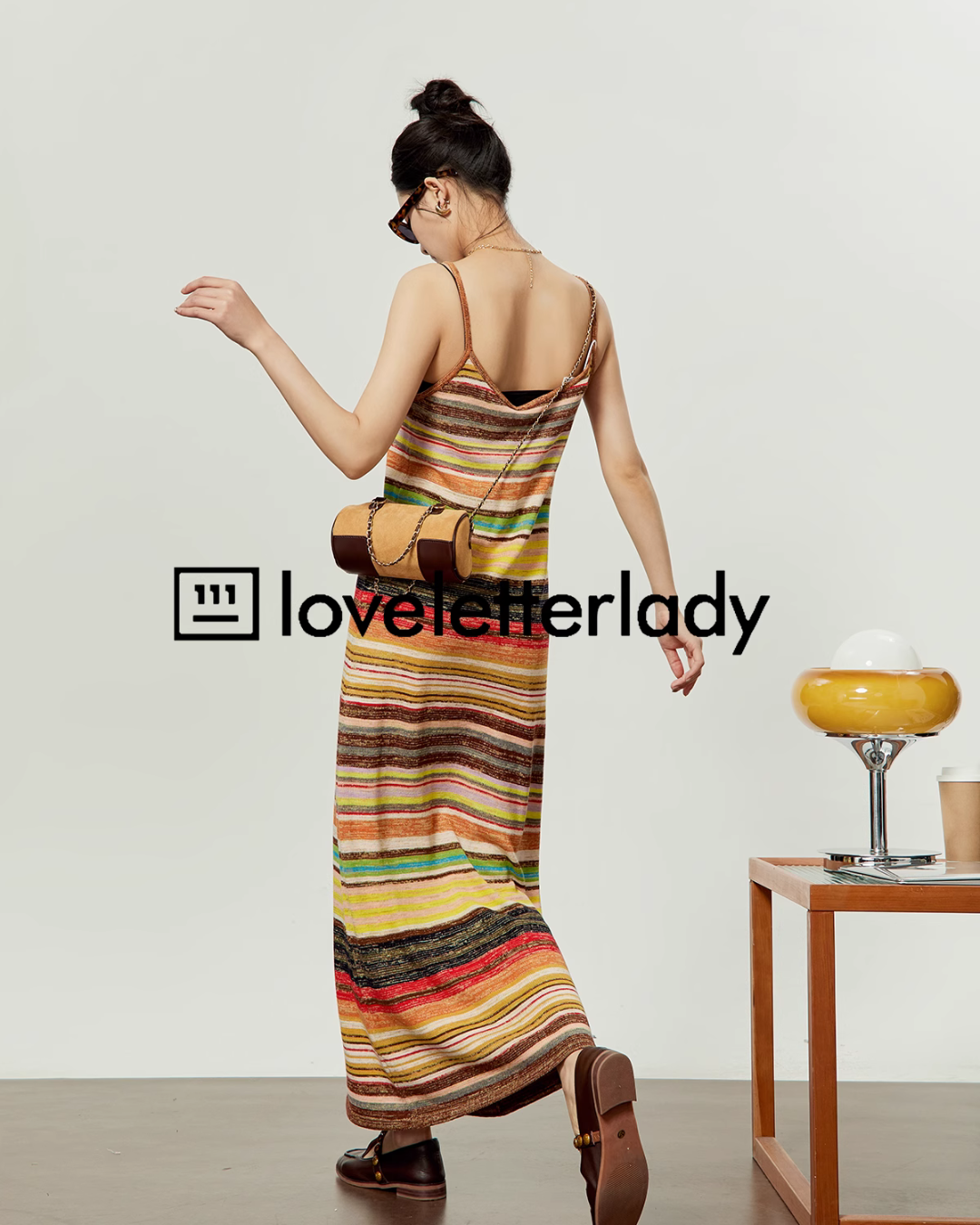 Ethnic Border Cami Dress LLA0125