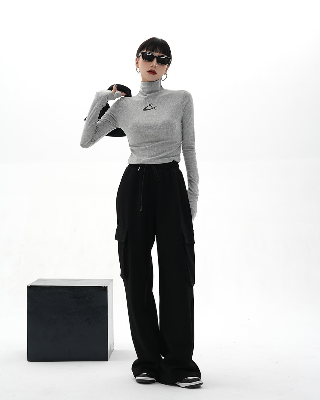Street Turtleneck Tight Top SRS0030